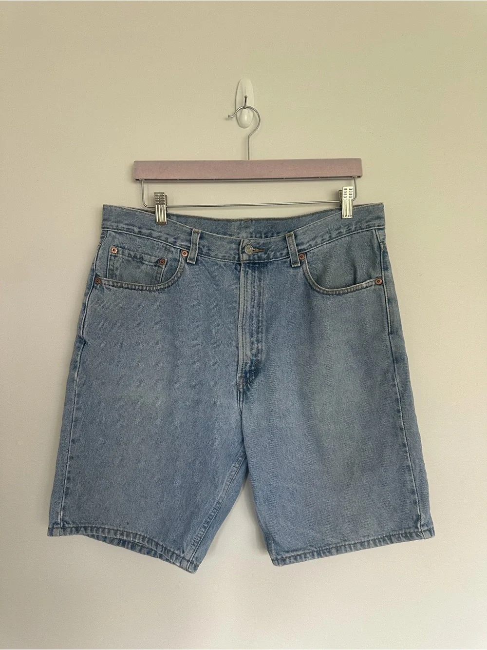 Levi’s 505 Regular Fit Denim Jorts Light Wash Size 36